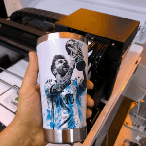 Copo Térmico COPOA MESSI CAMPEÃO Design Único de premium.