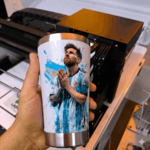 Copo Térmico COPOA MESSI 2 CAMPEÃO Design Único de premium.